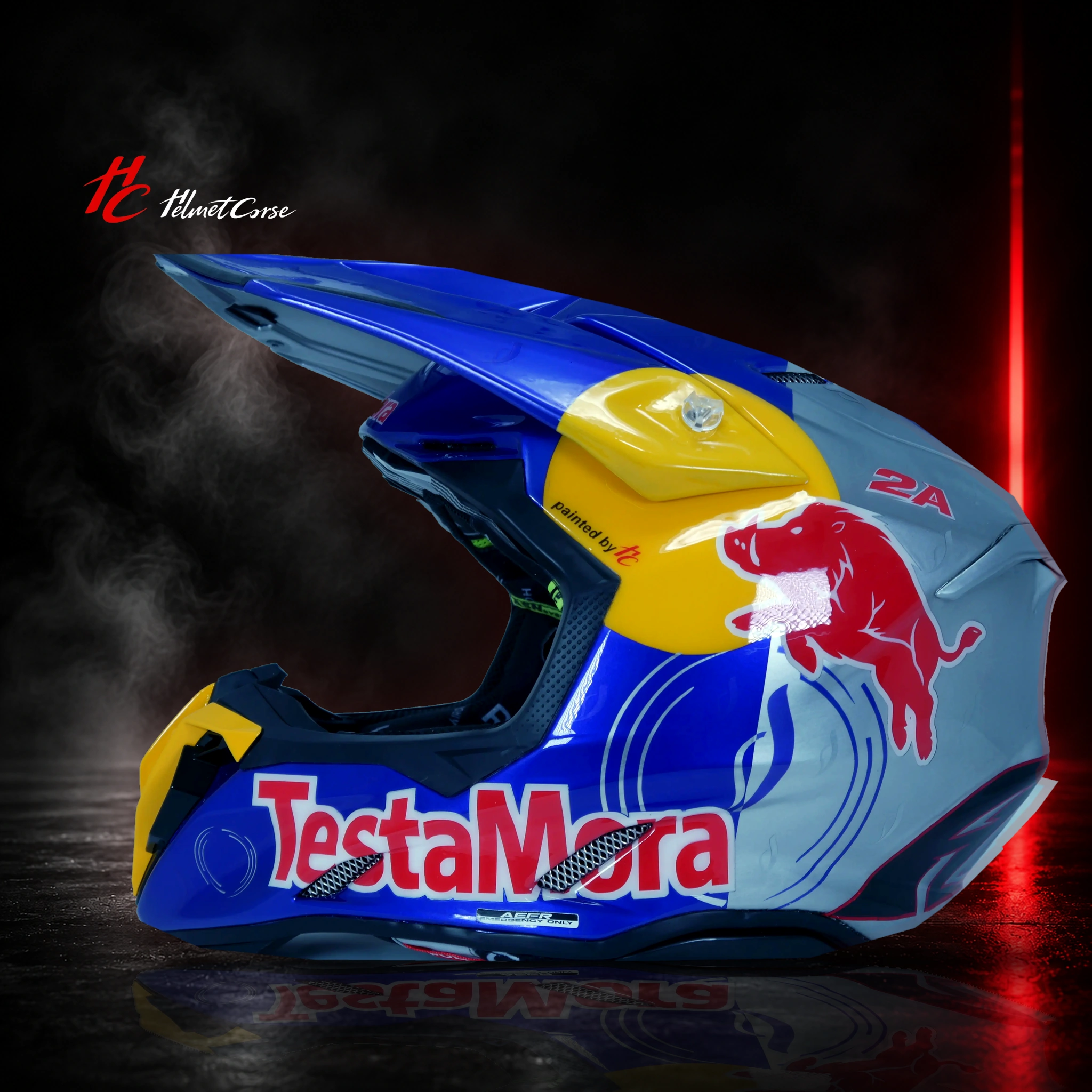 Casque Red Bull Nustrale personnalisé