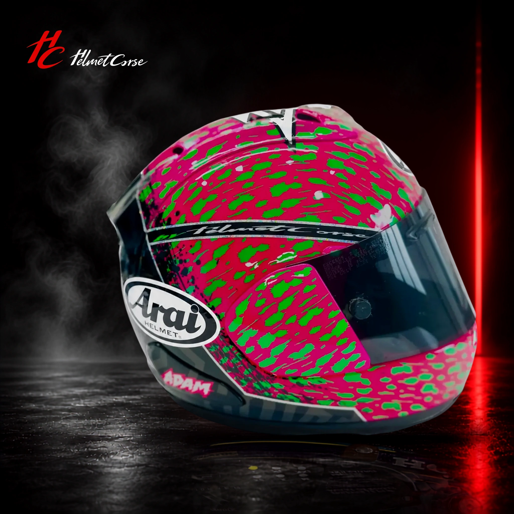 Casque Arai Lucas Mahias personnalisé