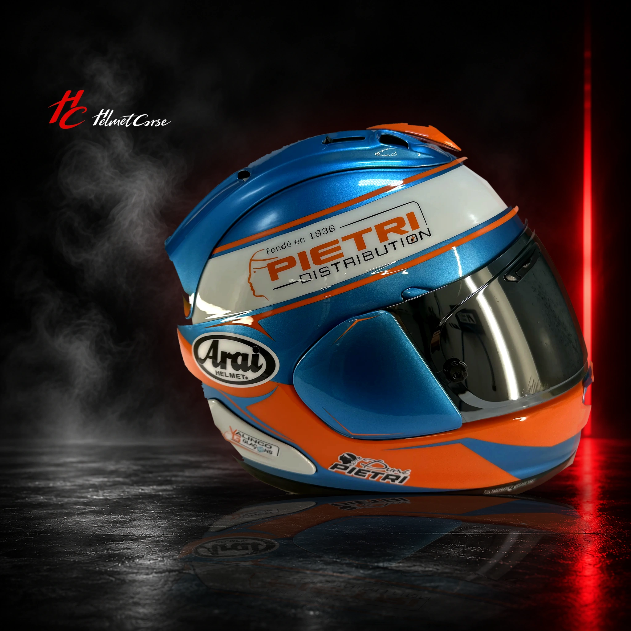 Casque Arai Pietri personnalisé