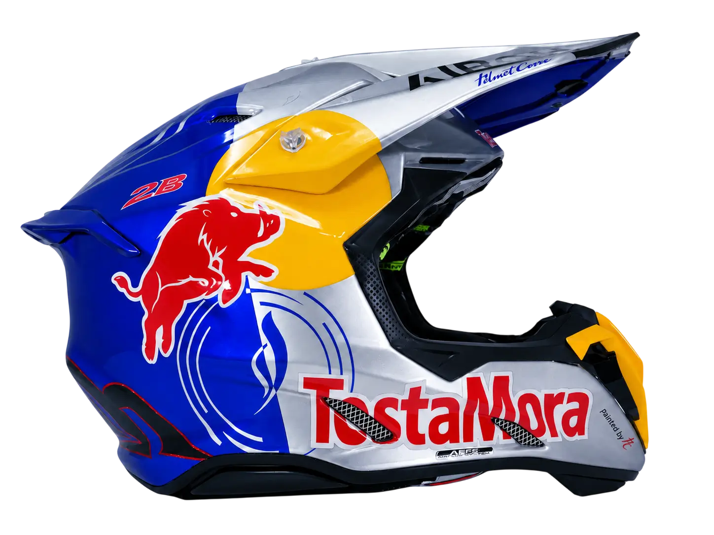 Casque Red Bull Nustrale terminé